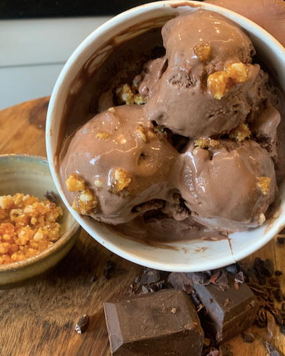 Vegan Chocolate sea-salted Praline - The Jane Goodall