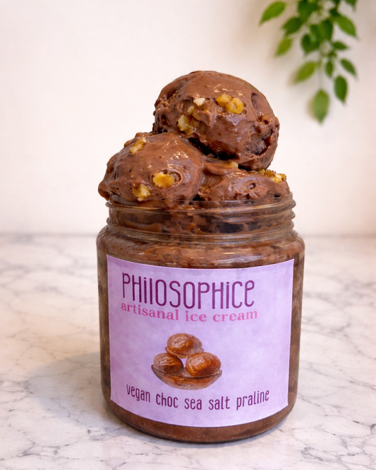 Vegan Chocolate sea-salted Praline - The Jane Goodall