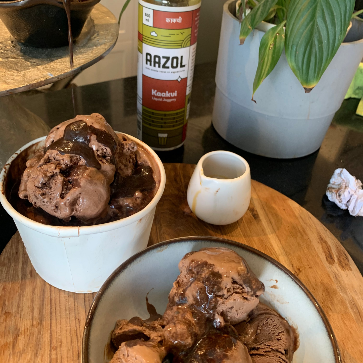 Bitter Chocolate Kaakvi Biscotti